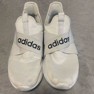 Adidas White Puremotion Slip Ons Size 9.5
